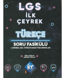 LGS İLK ÇEYREK TÜRKÇE SORU FASİKÜLÜ