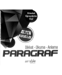 ALTIN KURALLAR DİKKAT OKUMA ANLAMA PARAGRAF