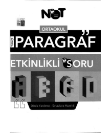 ORTAOKUL TÜRKÇE PARAGRAF ETKİNLİKLİ BİSORU