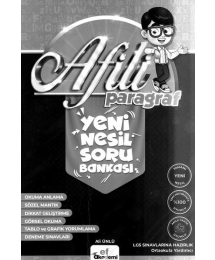 AFİLİ PARAGRAF YENİ NESİL SORU BANKASI