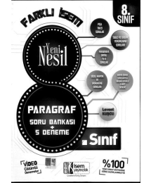FARKLI İSEM YENİ NESİL PARAGRAF SORU BANKASI 5 DENEME