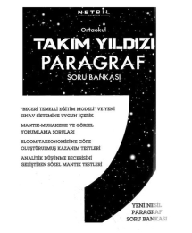 ORTAOKUL TAKIM YILDIZI PARAGRAF SORU BANKASI