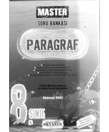 MASTER SORU BANKASI PARAGRAF SÖZEL MANTIK VE MUHAKEME