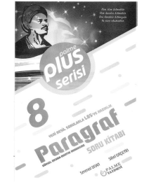 PLUS SERİSİ PARAGRAF SORU KİTABI