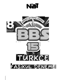 BRANŞ BİTİRME SINAVI BBS 15 TÜRKÇE FASİKÜL DENEME
