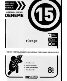 15 DENEME TÜRKÇE