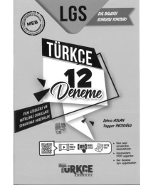 LGS TÜRKÇE 12 DENEME