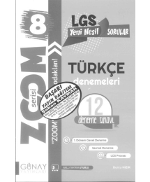 LGS YENİ NESİL SORULAR TÜRKÇE DENEMELERİ 12 DENEME SINAVI