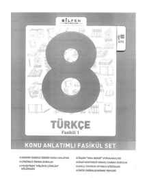 TÜRKÇE KONU ANLATIMLI FASİKÜL SET