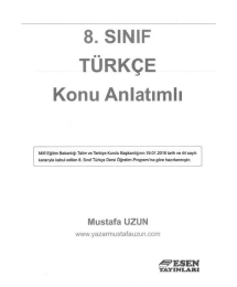 TÜRKÇE KONU ANLATIMLI