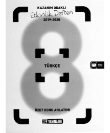 KAZANIM ODAKLI ETKİNLİK DEFTERİ TÜRKÇE ÖZET KONU ANLATIMI