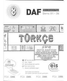 TÜRKÇE DERS ANLATIM FÖYÜ