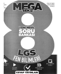 MEGA SEKİZ YENİ NESİL SORU BANKASI LGS FEN BİLİMLERİ