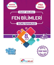 ÖZET BİLGİLİ FEN BİLİMLERİ SORU BANKASI