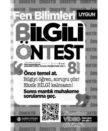 FEN BİLİMLERİ BİLGİLİ ÖNTEST