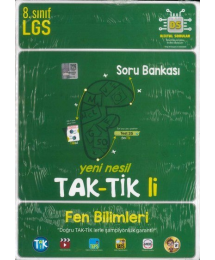 YENİ NESİL TAK-TİK'Lİ FEN BİLİMLERİ LGS