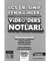 LGS FEN BİLİMLERİ VİDEO DERS NOTLARI