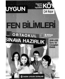 FEN BİLİMLERİ ORTAOKUL SINAVA HAZIRLIK