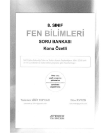 FEN BİLİMLERİ SORU BANKASI KONU ÖZETLİ