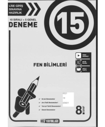 15 DENEME FEN BİLİMLERİ