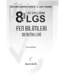LGS FEN BİLİMLERİ DENEMELERİ