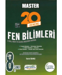 MASTER 20 DENEME FEN BİLİMLERİ
