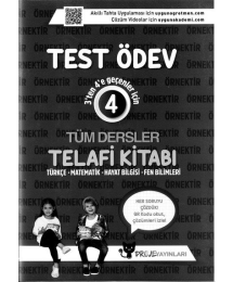 TEST ÖDEV TÜM DERSLER TELAFİ KİTABI