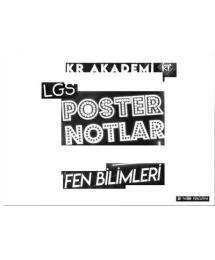 LGS POSTER NOTLARI FEN BİLİMLERİ
