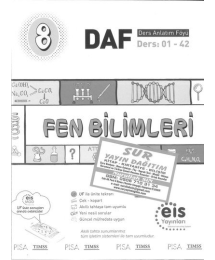 FEN BİLİMLERİ DERS ANLATIM FÖYÜ