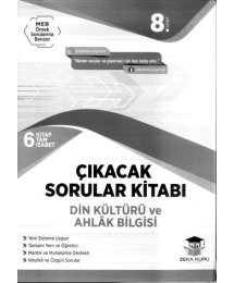 ÇIKACAK SORULAR KİTABI DİN KÜLTÜRÜ VE AHLAK BİLGİSİ