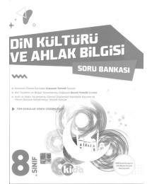 DİN KÜLTÜRÜ VE AHLAK BİLGİSİ SORU BANKASI