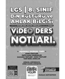LGS DİN KÜLTÜRÜ VE AHLAK BİLGİSİ VİDEO DERS NOTLARI