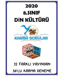 DİN KÜLTÜRÜ 15 FARKLI YAYINDAN 30'LU KARMA DENEME