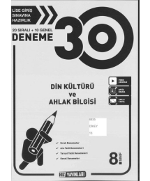 30 DENEME DİN KÜLTÜRÜ VE AHLAK BİLGİSİ