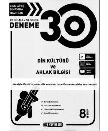 30 DENEME DİN KÜLTÜRÜ VE AHLAK BİLGİSİ