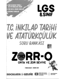 T.C. İNKILAP TARİHİ VE ATATÜRKÇÜLÜK SORU BANKASI ZORR-O