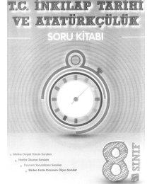 T.C. İNKILAP TARİHİ VE ATATÜRKÇÜLÜK SORU KİTABI KRONOMETRE