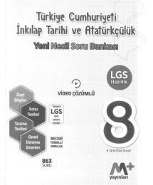 T.C. İNKILAP TARİHİ VE ATATÜRKÇÜLÜK YENİ NESİL SORU BANKASI