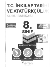 T.C. İNKİLAP TARİHİ VE ATATÜRKÇÜLÜK SORU BANKASI YENİ NESİL