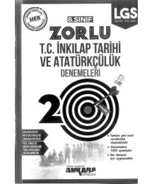 ZORLU T.C. İNKILAP TARİHİ VE ATATÜRKÇÜLÜK DENEMELERİ 20 DENEME