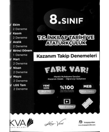 T.C. İNKILAP TARİHİ VE ATATÜRKÇÜLÜK KAZANIM TAKİP DENEMELERİ FARK VAR