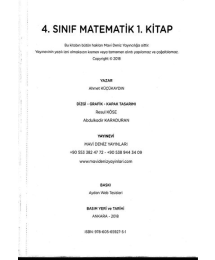 MATEMATİK 1. KİTAP