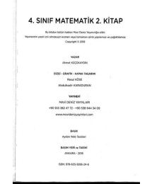 MATEMATİK 2. KİTAP