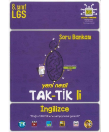 LGS YENİ NESİL TAK-TİK'Lİ İNGİLİZCE
