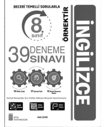 39 DENEME SINAVI İNGİLİZCE