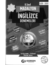 MADALYON İNGİLİZCE DENEMELERİ 20 DENEME