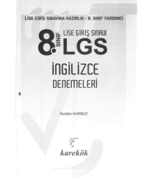 LGS İNGİLİZCE DENEMELERİ