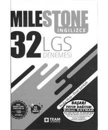 MILESTONE İNGİLİZCE 32 LGS DENEMESİ