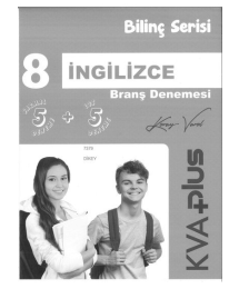 BİLİNÇ SERİSİ İNGİLİZCE BRANŞ DENEMESİ