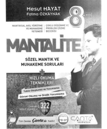 MANTALİTE SÖZEL MANTIK VE MUHAKEME SORULARI 322 SORU